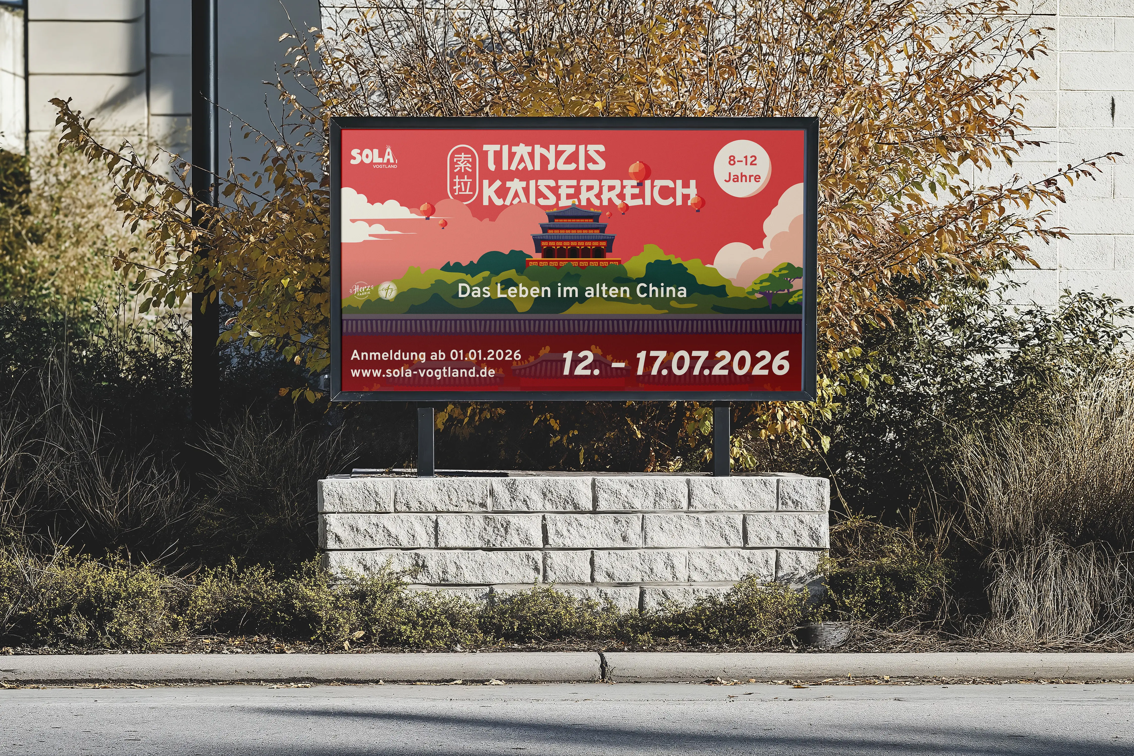 SOLA 2026 Screendesign Plakat